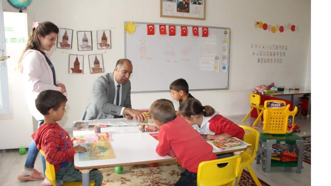 İlçe Milli Eğitim Müdürümüz sayın Resul ÇEVİK İlçemiz Yeşilöz İlkokulu ve Gümüşyazı Köy Yaşam Merkezini ziyaret etti.