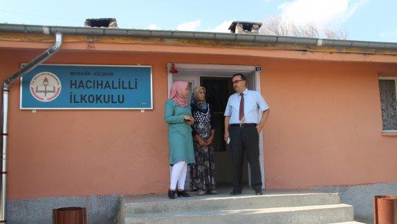 İlçe Milli Eğitim Müdürümüz Sayın Yılmaz CEYLAN Hacıhalilli İlkokulunu ziyaret etti.