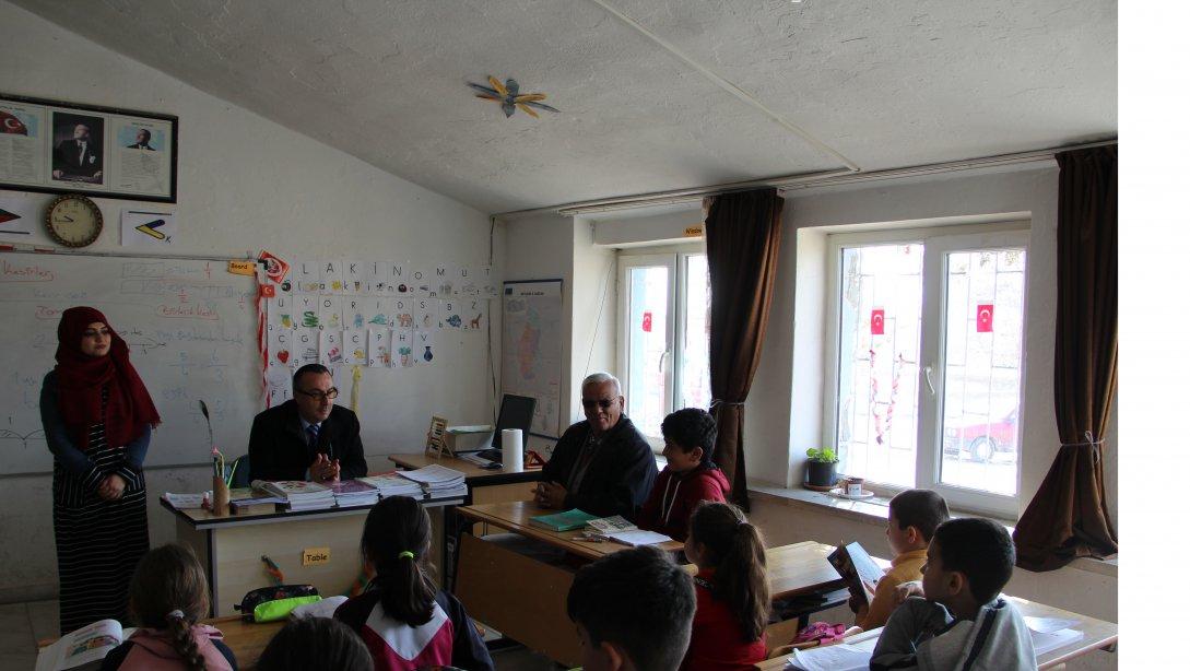İlçe Milli Eğitim Müdürümüz Sayın Yılmaz CEYLAN Yeniyaylacık İlkokulunu Ziyaret Etti