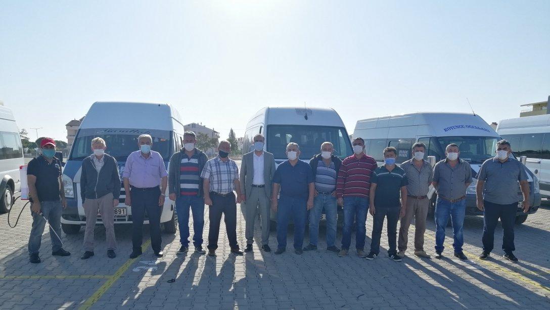 Taşıma Servislerimiz Gülşehir Belediyesinin Desteği İle Dezenfekte Edildi