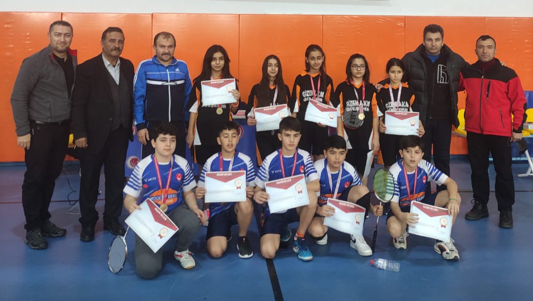 Alparslan Ortaokulu Badminton Takımları Türkiye Finallerinde...