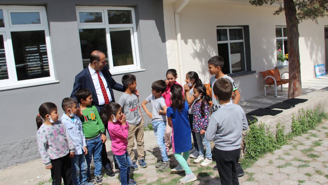 Müdürümüz, Kızılkaya İlkokulu'nu, Yakatarla İlkokulu'nu ve Terlemez İlk-Ortaokulu'nu Ziyaret Etti.