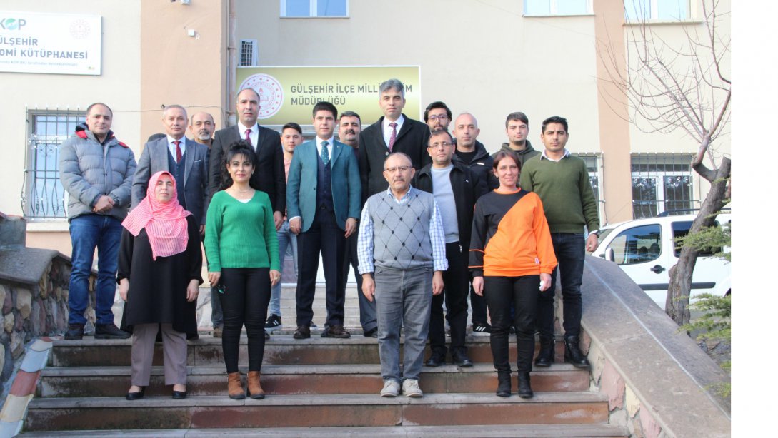 İlçe kaymakamımız sayın Mehmet ZORTUL  İlçe Milli Eğitim Müdürlüğümüzü ziyaret etti.